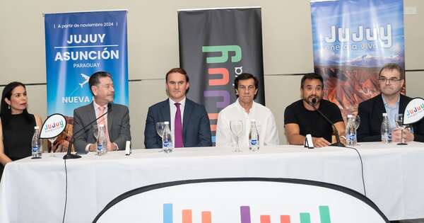 Asunción se conecta con Jujuy a través de Paranair