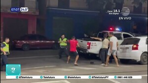 Dos militares violentos detenidos en Asunción