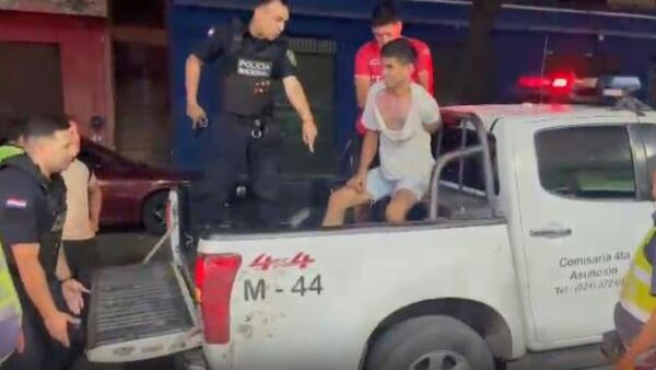 Militares detenidos por agredir a policías: “Pe kañy ko’agui", les gritaron