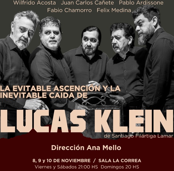 "La evitable ascensión (y la inevitable caída) de Lucas Klein" - .::Agencia IP::.