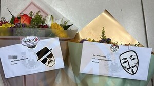 Policía detiene a joven que entregó flores con amenazas a la fiscala del caso Duck Sex Games