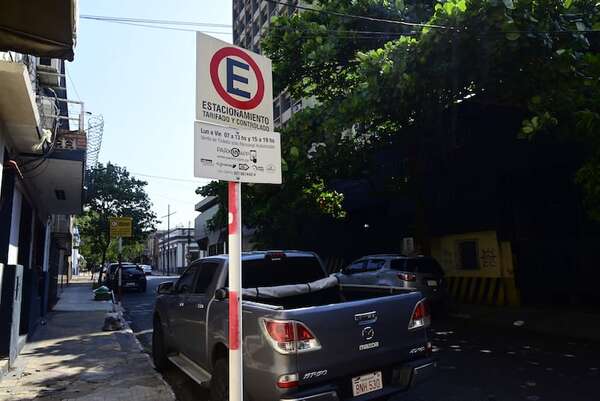 Municipalidad de Asunción y Parxin debaten “conciliación” tras fracaso de estacionamiento tarifado - Nacionales - ABC Color
