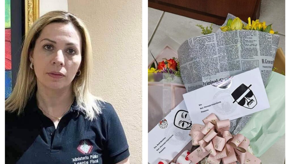 Detienen a joven que entregó flores con amenazas a la fiscala - Noticiero Paraguay