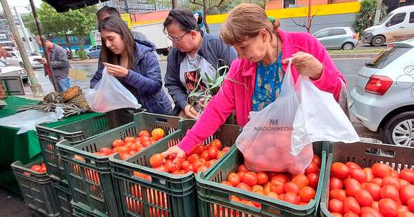 La Nación / Superproducción hortícola motiva ferias con precios más que accesibles