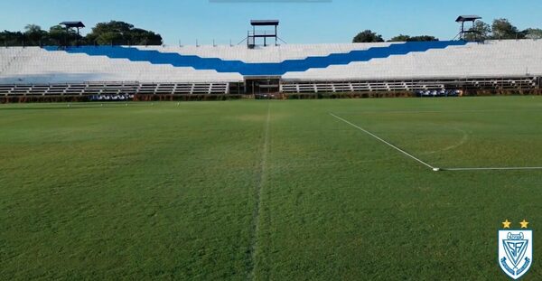 Versus / Está quedando hermoso: Ameliano mostró los avances en su nuevo estadio