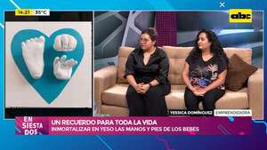 Un recuerdo para toda la vida: la moda de inmortalizar en yeso las manitos y piecitos del bebé - Ensiestados - ABC Color