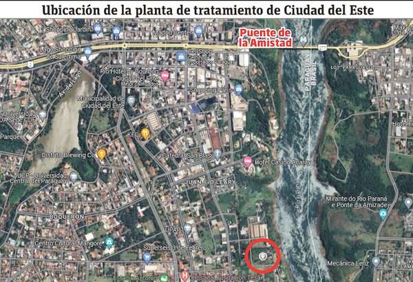 Estas son las cinco empresas que ofertaron para la construcción de una planta cloacal en Ciudad del Este - Economía - ABC Color