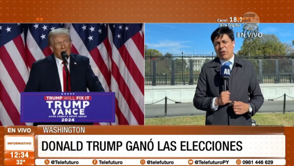 Donald Trump ganó las elecciones en Estados Unidos