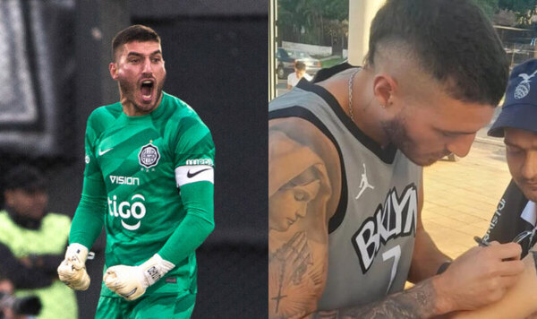 Versus / ¡Enorme devoción! Un hincha de Olimpia se hizo un tatuaje de "San Olveira"