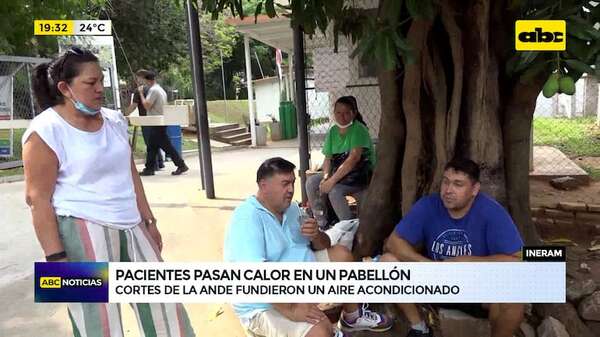 Ineram: cortes de energía dejaron sin aire acondicionado a pacientes - ABC Noticias - ABC Color