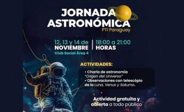 Invitan a “Jornada Astronómica” en Ciudad del Este