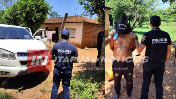 ATRAPARON A UN SUJETO BUSCADO POR UN CASO DE SUP. ABUSO SEXUAL EN NIÑOS 2024 - Itapúa Noticias