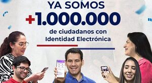 Más de 1.000.000 de ciudadanos ya cuentan con identidad electrónica en Paraguay