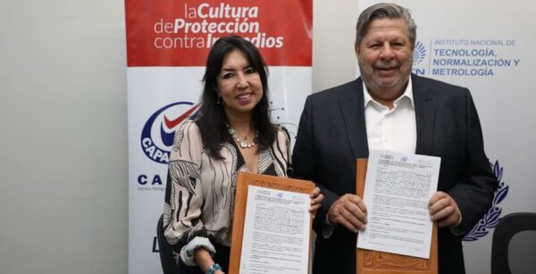 Firma de convenio entre CAPASI y el INTN para cooperación interinstitucional