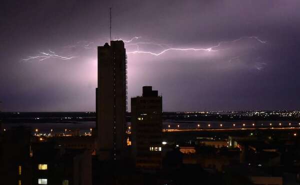 Alerta de tormentas para este jueves: estas son las zonas afectadas - Clima - ABC Color