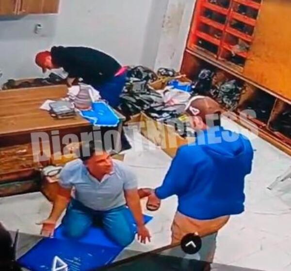 Asalto, choque, disparos dentro y fuera de empresa de autorepuestos – Diario TNPRESS