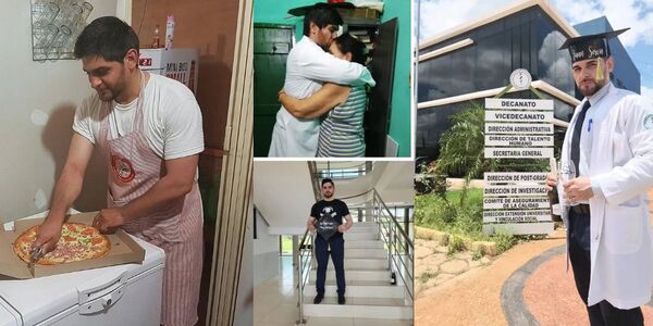 DE LA PIZZA A LA PASIÓN: LA HISTORIA DE UN MÉDICO. - Itapúa Noticias