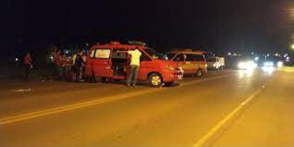 Dos fallecidos en Colonia Guavirá en accidente de tránsito