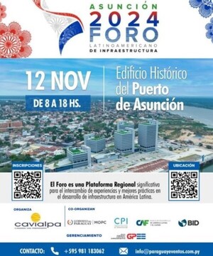 Asunción será sede de diálogo regional sobre infraestructura como pilar del crecimiento - .::Agencia IP::.