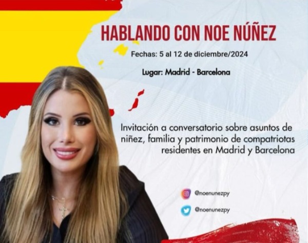 ABOGADA IRÁ A ESPAÑA A ASESORAR A COMPATRIOTAS CON PROBLEMAS LEGALES