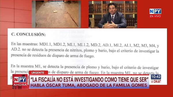 Prueba de parafina realizada a Lalo Gomes da negativo