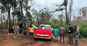 La Nación / Senad detuvo a cuatro cuidadores de campamento narco en Canindeyú