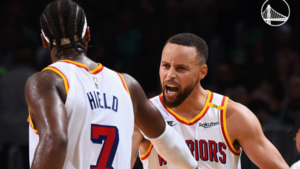 Los Warriors dan un golpe en la mesa en Boston