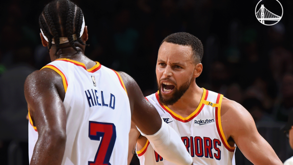 Los Warriors dan un golpe en la mesa en Boston