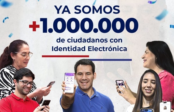 Paraguay alcanza el primer millón de ciudadanos con identidad electrónica - 1000 Noticias
