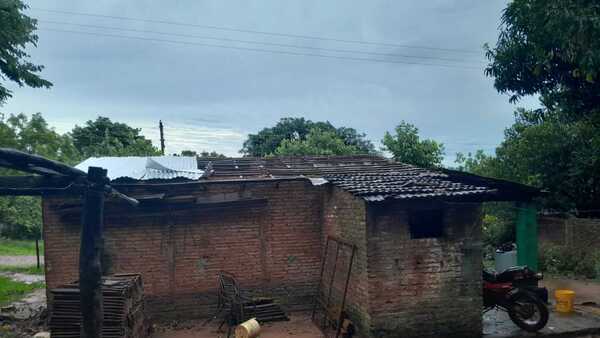 Temporal causó destrozos en varios distritos de Misiones