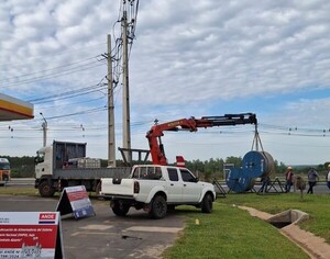 Avanza construcción de nueva línea eléctrica para mejorar servicio en Cordillera y zonas aledañas - .::Agencia IP::.