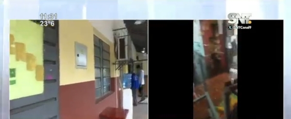 Suspenden clases en Escuela María Auxiliadora por inundación de aulas - SNT