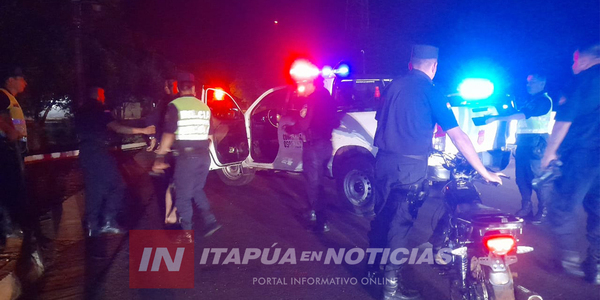 “PATRULLA GIGANTE” POLICIAL DIO RESULTADOS Y RECUPERARON UN AUTOMÓVIL HURTADO - Itapúa Noticias