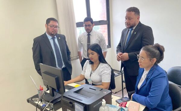 Se expidió primer Oficio Electrónico desde la Dirección Técnico Forense de Alto Paraguay