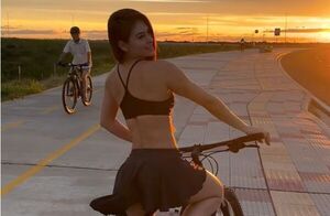 [VIDEO] ¡Mañamí el maravilloso atardecer de esta modelo!