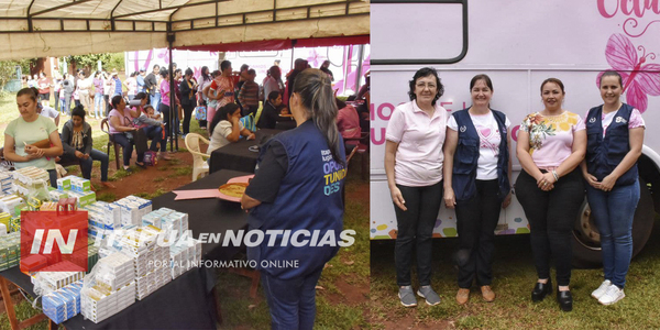 GRAN ALCANCE DE “JORNADAS ROSA”, EN BENEFICIO A LA SALUD DE LAS MUJERES DE ITAPÚA - Itapúa Noticias