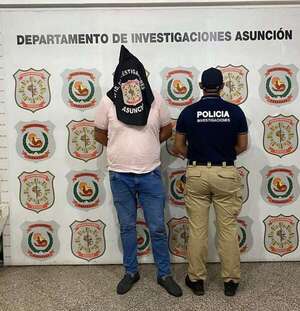 Detienen a un hombre con órdenes de captura y 12 antecedentes penales en Asunción - Policiales - ABC Color