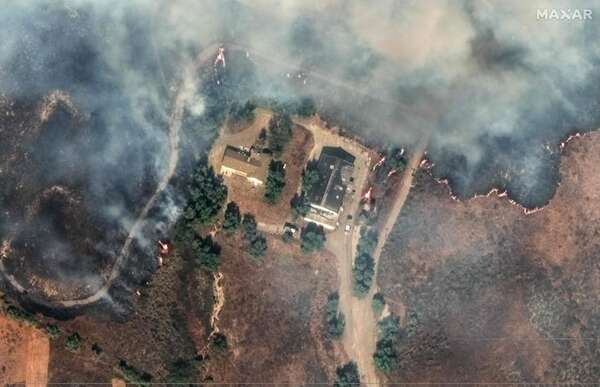 Órdenes masivas de evacuación y un centenar de casas destruidas por incendio en California - Mundo - ABC Color