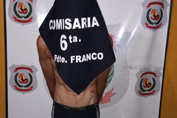 Atrapan a hombre que hurtó cable de COPACO