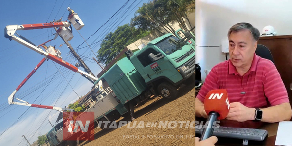 LA ANDE REALIZA TRABAJOS EN ENCARNACIÓN PARA MEJORAR EL SERVICIO ELÉCTRICO - Itapúa Noticias