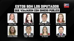 Tour de diputados costó al contribuyente G. 266 millones