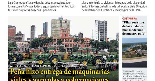 La Nación / LN PM: edición del 8 de noviembre