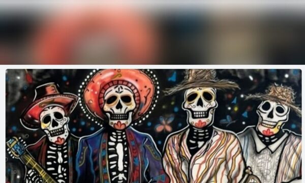 Influencer mexicano hizo un mural del día de los muertos y fue expulsado de local en CDE