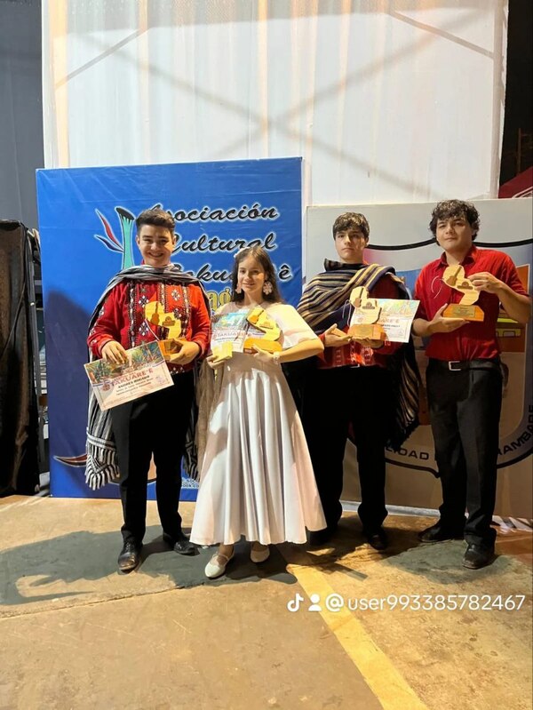 Jóvenes Sanlorenzanos Destacan en el Festival del Takuare'ê » San Lorenzo PY