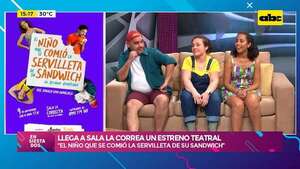 Estreno teatral: “El niño que se comió la servilleta de su sándwich” llega a Sala La Correa - Ensiestados - ABC Color