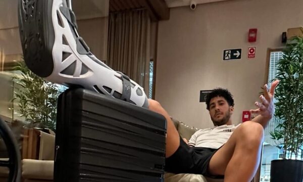 Cecilio Domínguez, después de su operación del tobillo: “Volveré”