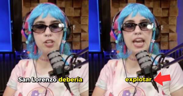 La Nación / “San Lorenzo debería explotar”: critican a streamer por sus dichos