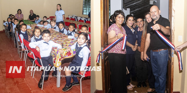 INAUGURARON OBRAS EN LA ESCUELA BÁSICA N° 2698 CARLOS ANTONIO LÓPEZ DE GRAL. ARTIGAS - Itapúa Noticias