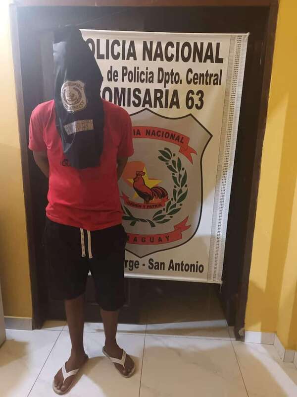 San Antonio: detienen a un conocido presunto delincuente por tentativa de robo y por contar con orden de captura - Nacionales - ABC Color