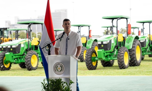 Gobernación de Caaguazú recibe maquinaria vial donada por Itaipú y el Gobierno Central - OviedoPress